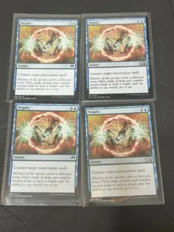 (4) Magic the Gathering “Negate” Playset- M15-ORI MTG - Image 1