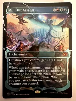 All-Out Assault (Showcase) Foil M Tarkir: Dragonstorm 405 NM - Image 1