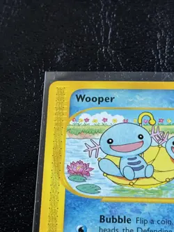Pokemon TCG Aquapolis WOOPER Regular, Common - 117/147 NM Vintage WOTC - Image 2