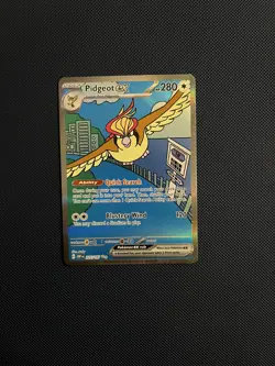 Pokemon TCG Obsidian Flames Pidgeot EX 225/197 Secret Illustration Rare - Image 1