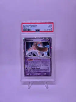 PSA 9 Deoxys ex Holo #99/107 Deoxys 2005 Pokemon EX Deoxys - Image 1
