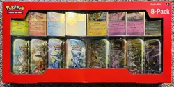 Pokemon TCG: Prismatic Evolutions Costco 8-Pack Mini Tins Factory Seals New QTY - Image 1
