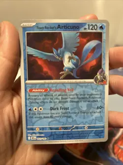 Team Rocket's Articuno 051/182 Reverse Holo Destined Rivals English Pokemon NM - Image 1