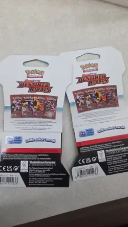Pokemon Scarlet and Violet Destined Rivals Sleeved Booster Packs LOT OF 5 - Image 5