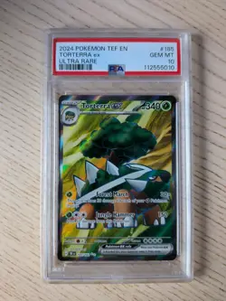 Pokemon - PSA 10 - Torterra ex - 185/162 - Temporal Forces - English - Image 1