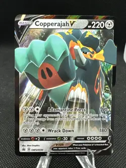 Copperajah V SWSH030 NM Pokemon EN Black Star Promo Sword & Shield NM - Image 1
