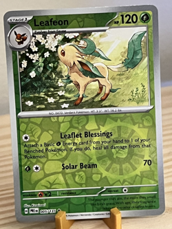 Leafeon 5/131 - Reverse Holo Rare - Prismatic Evolutions - Pokemon TCG - NM+ - Image 2