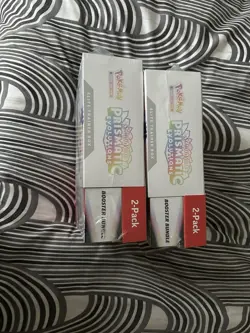 X1 Prismatic Evolutions Costco Bundle 2 Pack Pokemon Scarlet & Violet - Damaged - Image 2