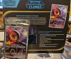 OPENED Pokemon Phantasmal Flames Elite Trainer Box ETB w/ SEALED PROMO - Image 3