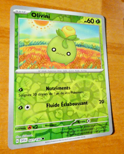 POKEMON ECARLATE VIOLET FRANCAISE REVERSE HOLO CARTE 021/198 SVI FR NM 2023 - Image 1