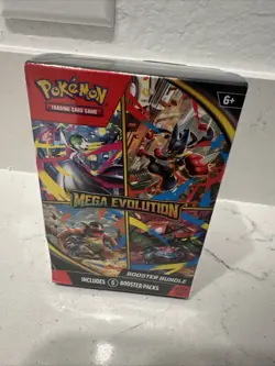 Pokemon TCG Mega Evolution Booster Bundle (6 packs) - New/Sealed - Image 1