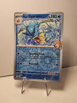 Misty's Gyarados 049/182 Sv10: Destined Rivals Reverse Holo Pokemon TCG NM - Image 1