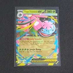 Mega Venusaur ex MEP 013 Black Star Promo (Mega Evolution) Pokemon Standard Size - Image 1