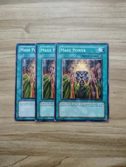Yu-Gi-Oh! - Mage Power 3X - Full Playset - Image 1