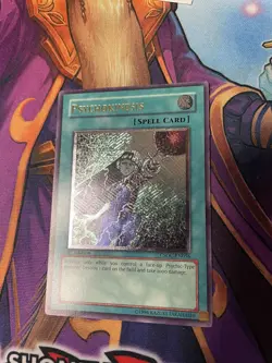 Yugioh! Psychokinesis CSOC-EN056 Ultimate Rare 1st Edition *NM Misprint Crimp - Image 1