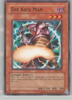 Yu-Gi-Oh Ancient Sanctuary The Kick Man #AST-012 Near Mint or Better - Image 1