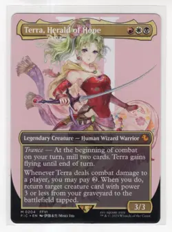 MTG Final Fantasy Commander Mythic #0204 Terra Herald Of Hope - Image 1