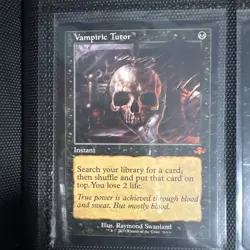 1x MTG Vampiric Tutor (Retro Frame)- Dominaria Remastered #314 NM x1 - Image 1