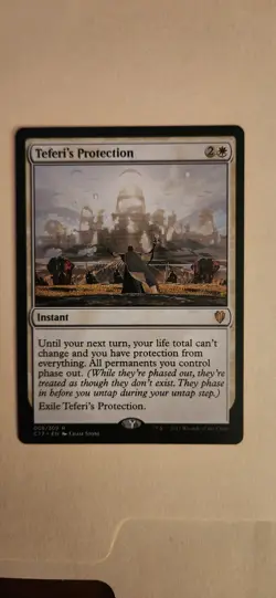 Mtg Teferi's Protection Commander 2017 Near Mint. - Image 1
