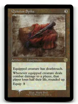 Quietus Spike 46 Foil R The Brothers' War: Retro Frame Artifacts - Image 1