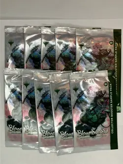 Bloomburrow 10X Collector Booster Sample Packs SEALED MTG - Image 1