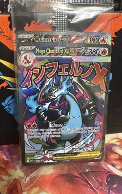 Mega Charizard X Ex 023 Pokemon Mega Evolution Promos Sealed - Image 1