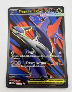 Pokemon TCG Mega Latias ex 163/132 Full Art Me01: Mega Evolutions Near Mint - Image 1
