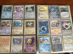 Vintage Pokemon Card Binder Collection Lot - 108 Cards - Holo WOTC Pikachu Eevee - Image 2