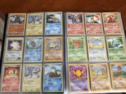 Vintage Pokemon Card Binder Collection Lot - 108 Cards - Holo WOTC Pikachu Eevee - Image 3