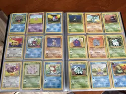 Vintage Pokemon Card Binder Collection Lot - 108 Cards - Holo WOTC Pikachu Eevee - Image 5