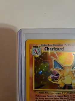 Pokemon TCG Charizard Base Set Holo Unlimited Rare Card 4/102 - Image 2