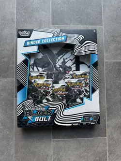 Pokemon TCG Black Bolt Binder Collection - Brand New & Sealed - Image 1
