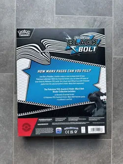Pokemon TCG Black Bolt Binder Collection - Brand New & Sealed - Image 2