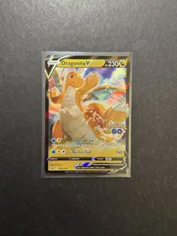 Dragonite V SWSH235 Holo Ultra Rare Promo Pokemon Card SWSH BSP PTCG - Image 1
