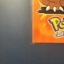 E6 of 12 Charizard Black Logo Pokemon Topps TV Animation Edition Card 1999 - Image 2