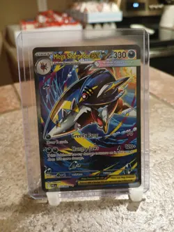 Pokemon TCG Mega Sharpedo EX 127/094 Special Illustration SIR Phantasmal Flames - Image 1
