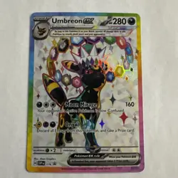 Pokemon Umbreon ex SVP 176 Premium Figure Collection Black Star Promo - Image 1