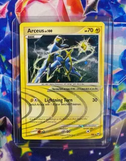 Arceus [Holo] - (AR6) Rare [Lightning Type] - Platinum: Arceus - Pokemon Card - Image 1