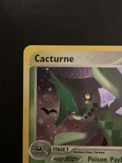Pokemon TCG Cacturne Sandstorm 2/100 Holo Rare MP - Image 2
