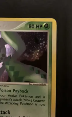 Pokemon TCG Cacturne Sandstorm 2/100 Holo Rare MP - Image 3