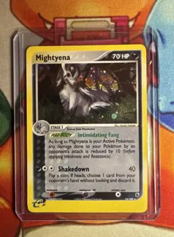 Pokemon TCG Mightyena 10/109 EX Ruby & Sapphire Holo Rare E-Reader - NM/LP 💫 - Image 1