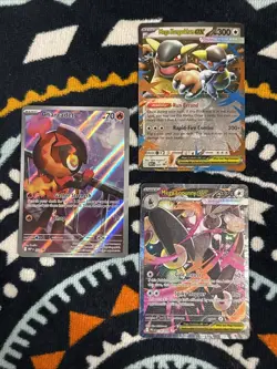 Pokemon Mega Lopunny ex 128/094 SIR Phantasmal Flames Near Mint + Bonus Cards NM - Image 1