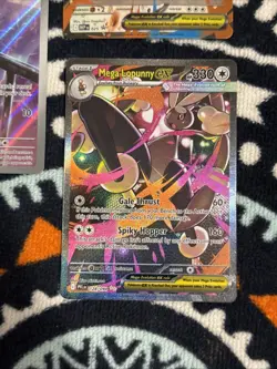Pokemon Mega Lopunny ex 128/094 SIR Phantasmal Flames Near Mint + Bonus Cards NM - Image 2