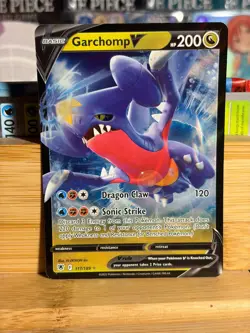 GARCHOMP V 117/189 Astral Radiance Ultra Rare Holo Pokemon TCG Near Mint - Image 1