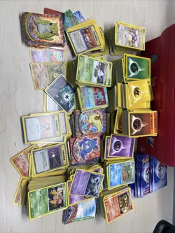 Pokemon Trading Card Game Assorted Cards, Large Lot of 3000, Binder & Box READ - Image 2