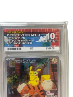 Pokemon Card Gem Mint Ace 10 Detective Pikachu Returns 098/Sv-p Japanese Promo - Image 4