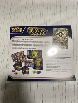 Pokemon TCG Scarlet & Violet Surging Sparks Elite Trainer Box ETB New Sealed - Image 2