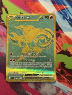 Pokemon TCG Chi-Yu ex Scarlet & Violet: Paldean Fates 241/091 Holo Hyper Rare - Image 1