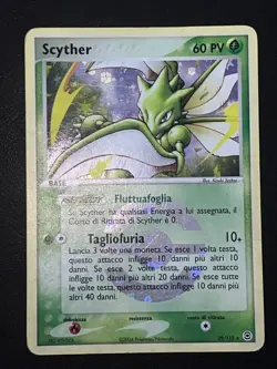 Scyther 29/112 Reverse Holo EX RossoFuoco & VerdeFoglia - Carta Pokemon Italiano - Image 2