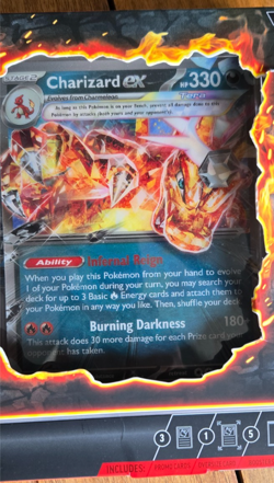 Pokemon TCG: Charizard ex Special Collection (Surging Sparks, Journey Together) - Image 3